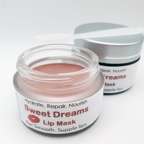 Sweet Dreams Lip Mask - Peppermint Candy Overnight Lip Mask - Picture 4 of 4